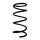 Suspension spring set front coil spring 353mm SPIDAN for TUCSON JM