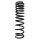 Suspension spring set rear coil spring 413mm SPIDAN for FORD FOCUS I