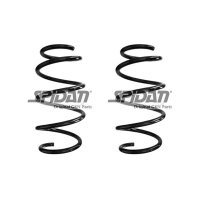 Suspension spring set front coil spring 298mm SPIDAN for...