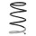 Suspension spring set front coil spring 323mm SPIDAN for LANCER VIII