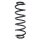 Fahrwerksfeder-Set hinten Schraubenfeder 280mm SPIDAN für VW TRANSPORTER T5