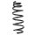 Fahrwerksfeder-Set vorne Schraubenfeder 354mm SPIDAN für ALFA ROMEO 159