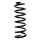 Fahrwerksfeder-Set hinten Schraubenfeder 325mm SPIDAN für PEUGEOT 407 SW