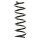 Suspension spring set rear coil spring 359mm SPIDAN for PEUGEOT 406 8B
