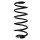 Fahrwerksfeder-Set hinten Schraubenfeder 305mm SPIDAN für FORD PUMA (J2K)