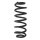 Fahrwerksfeder-Set hinten Schraubenfeder 336mm SPIDAN für SEAT ALHAMBRA (710)