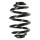 Fahrwerksfedern-Set hinten Schraubenfeder 239mm SPIDAN für u.a. BMW 3 Touring