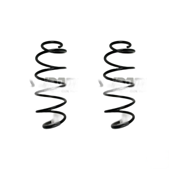 Suspension spring set front coil spring 385mm SPIDAN for PEUGEOT 1007 KM