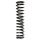 Suspension spring set front coil spring 463mm SPIDAN for MERCEDES 123 notchback