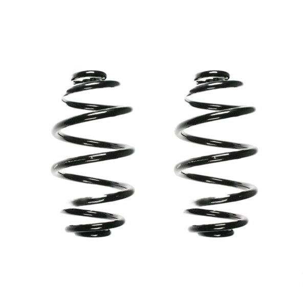 Suspension spring set rear coil spring 282mm SPIDAN for AUDI A6 C5