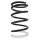 Suspension spring set rear coil spring 271mm with sleeve SPIDAN for TOYOTA RAV 4