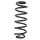 Fahrwerksfeder-Set hinten Schraubenfeder 308mm SPIDAN für SEAT LEON (1P1)