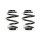 Fahrwerksfeder-Set SPIDAN für AUDI A3 (8L1)