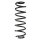 Fahrwerksfeder-Set hinten Schraubenfeder 316mm SPIDAN für AUDI A1 (8X1)