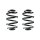 Fahrwerksfedern-Set Spiralfeder SPIDAN für u.a. BMW 3 Touring