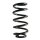Fahrwerksfeder-Set hinten Schraubenfeder 256mm SPIDAN für MINI MINI COUNTRYMAN
