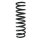 Fahrwerksfeder-Set hinten Schraubenfeder 334mm SPIDAN für KIA SPORTAGE III