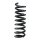 Fahrwerksfeder-Set hinten Schraubenfeder 317mm SPIDAN für MERCEDES CLK Cabriolet