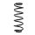 Fahrwerksfeder-Set hinten Schraubenfeder 307mm SPIDAN für SWIFT III