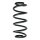 Fahrwerksfeder-Set vorne Schraubenfeder 313mm SPIDAN für AUDI A4 B6