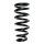 Suspension spring set front coil spring 312mm SPIDAN for L200