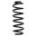 Fahrwerksfeder-Set hinten Schraubenfeder 332mm SPIDAN für AUDI A3 (8P1)