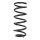 Suspension spring set rear coil spring 255mm SPIDAN for MINI MINI R50