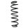 Fahrwerksfeder-Set hinten Schraubenfeder 356mm SPIDAN für FORD ECOSPORT 1.5