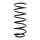 Fahrwerksfeder-Set hinten Schraubenfeder 312mm SPIDAN für ACCENT IV