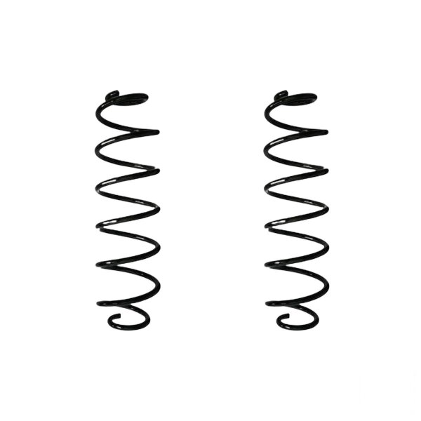 Suspension spring set rear coil spring 398mm SPIDAN for CITROËN C4 CACTUS