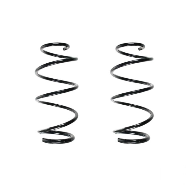 Suspension spring set front coil spring 349mm SPIDAN for RENAULT CLIO III