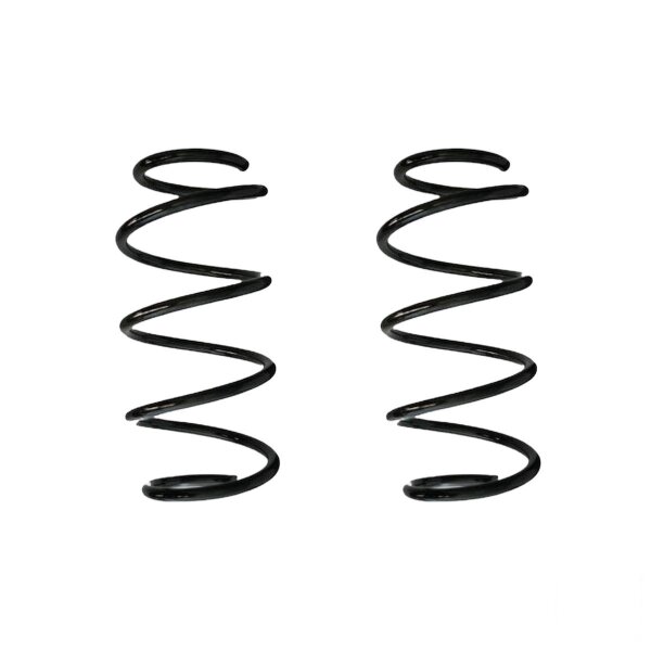 Suspension spring set front coil spring 317mm SPIDAN for AUDI Q2 GAB