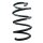 Suspension spring set front coil spring 321mm SPIDAN for CITROËN JUMPER II