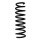Fahrwerksfeder-Set hinten Schraubenfeder 322mm SPIDAN für i30 (GD)