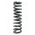 Suspension spring set front coil spring 388mm SPIDAN for MERCEDES C KLASSE W202