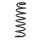 Fahrwerksfeder-Set hinten Schraubenfeder 361mm SPIDAN für BMW 5 (E60)