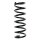 Suspension spring set rear coil spring 320mm SPIDAN for LEGACY IV