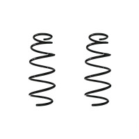 Suspension spring set front coil spring 379mm SPIDAN for...