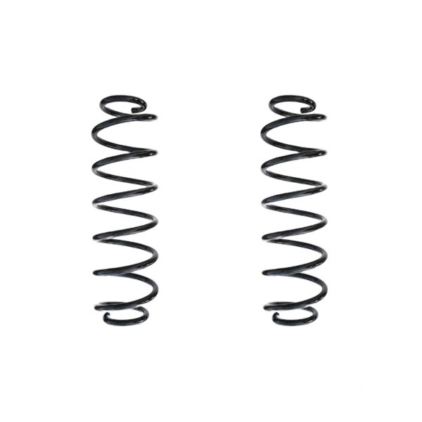 Suspension spring set rear coil spring 348mm SPIDAN for CITROËN C4 II