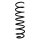 Suspension spring set rear coil spring 421mm SPIDAN for BMW 5 F10