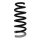 Fahrwerksfeder-Set hinten Schraubenfeder 265mm SPIDAN für PEUGEOT 3008 I