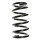 Suspension spring set rear coil spring 241mm SPIDAN for SWIFT II