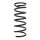 Suspension spring set rear coil spring 296mm SPIDAN for DAIHATSU MATERIA M4