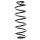 Fahrwerksfeder-Set hinten Schraubenfeder 347mm SPIDAN für AUDI A3 (8L1)