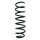 Fahrwerksfeder-Set hinten Schraubenfeder 390mm SPIDAN für BMW 5 (F10)