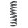 Suspension spring set rear coil spring 352mm SPIDAN for MERCEDES E KLASSE W211