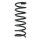 Fahrwerksfeder-Set hinten Schraubenfeder 321mm SPIDAN für FORD FOCUS II