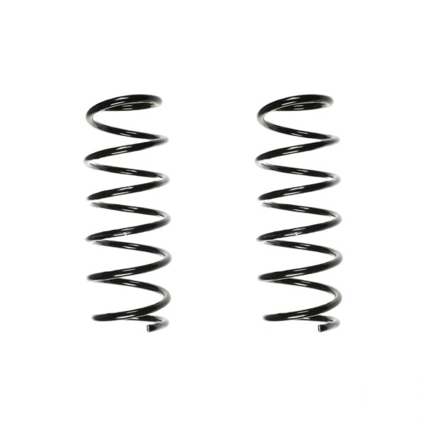 Suspension spring set rear coil spring 295mm SPIDAN for OPEL AGILA A
