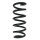 Suspension spring set front coil spring 301mm SPIDAN for BMW 5 F10