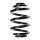 Fahrwerksfeder-Set hinten Schraubenfeder 238mm SPIDAN für BMW 3 Cabriolet